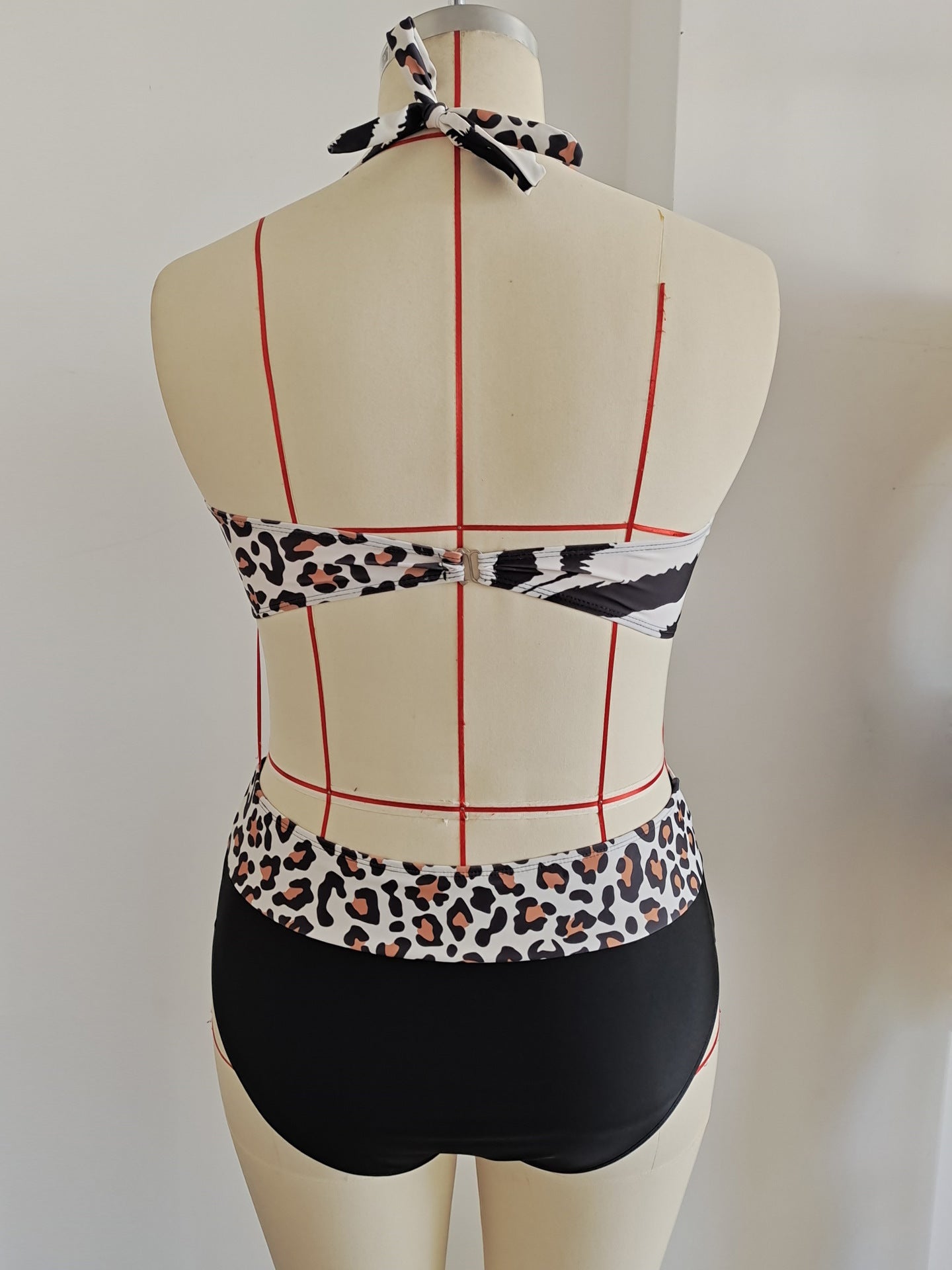 Plus Size Animal Print High Waist Bikini | Women's Swimwear