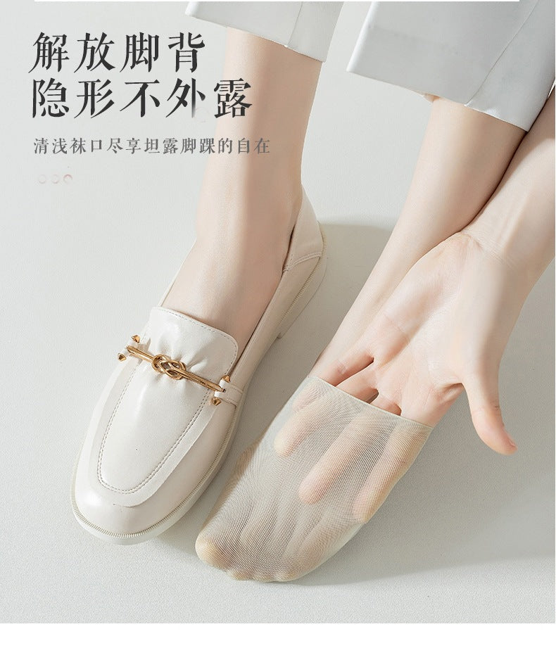 No Show Socks for Women | Non Slip Ultra Thin Invisible Socks