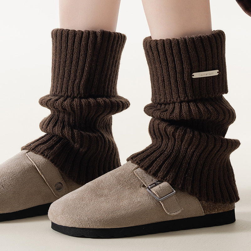 Y2K Cozy Slouch Leg Warmer Socks | Thick Winter Socks for Women