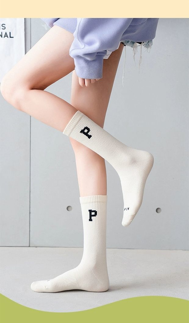 Breathable Cotton Crew Socks | Moisture Wicking Unisex Athletic Socks