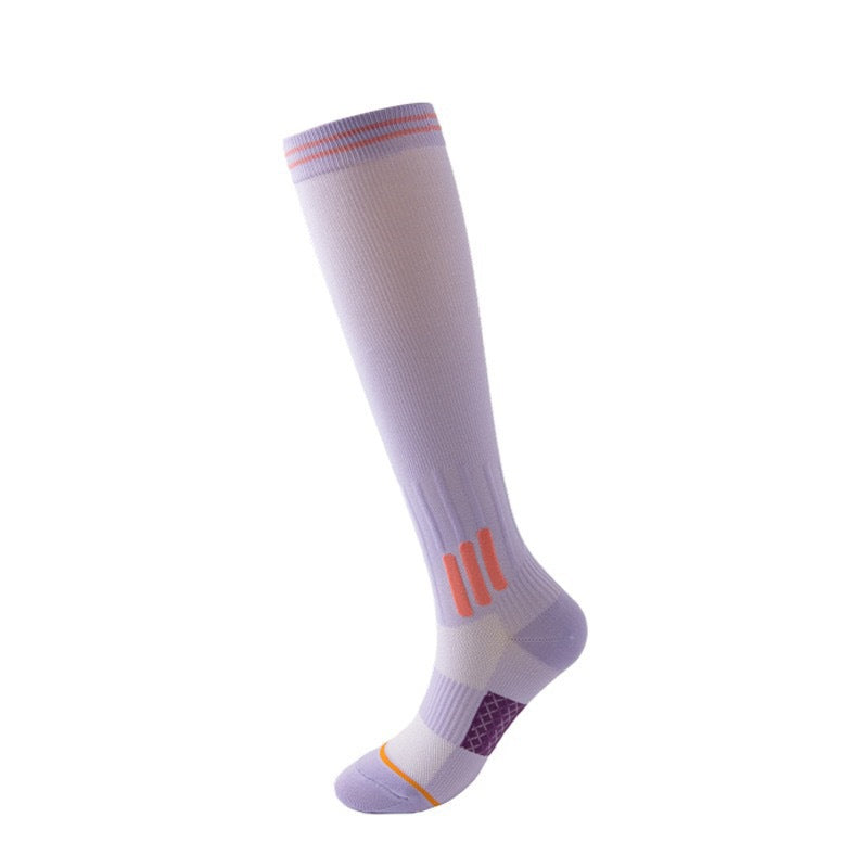 Women's Compression Calf Socks | Breathable Athletic Running Yoga Socks