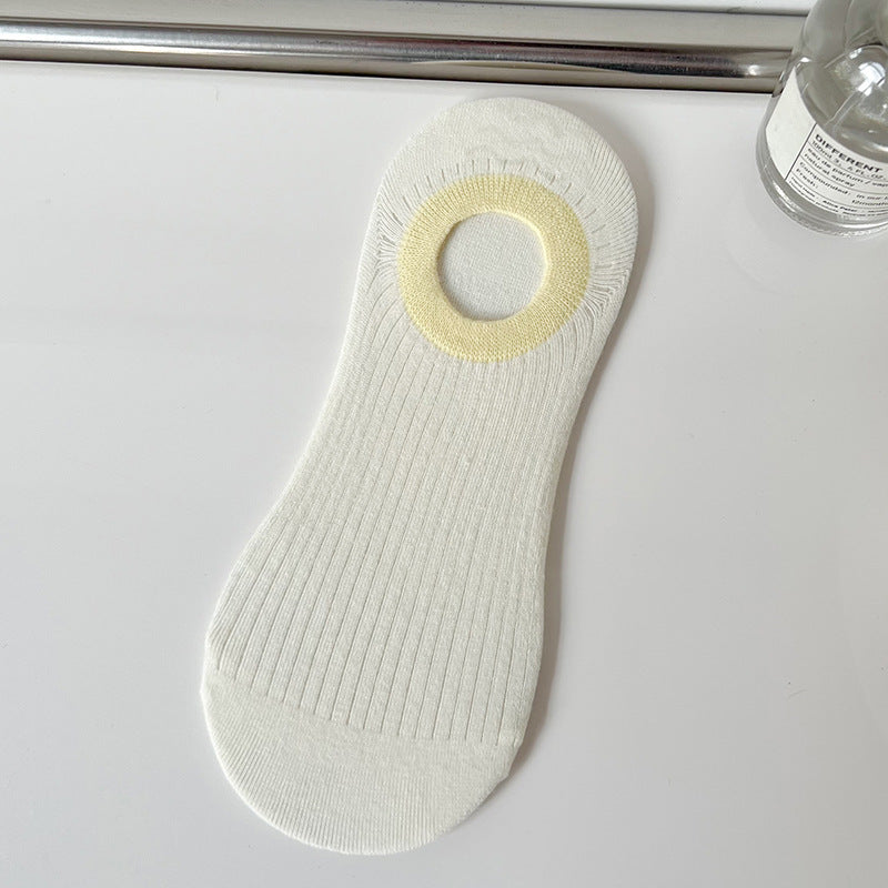 Cotton Non-Slip No-Show Socks for Women | Summer Invisible Socks