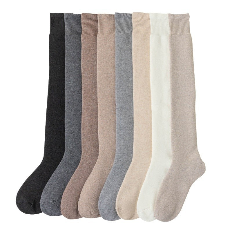Thick Fleece Over The Knee Cozy Socks | Warm Winter Socks for Women