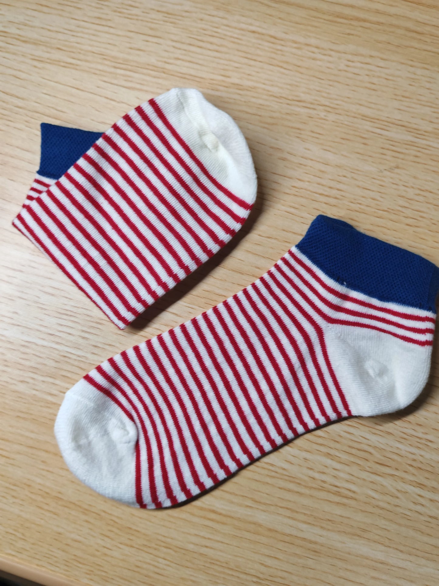 Striped Ankle Socks for Women | Color Block Cotton Casual Socks