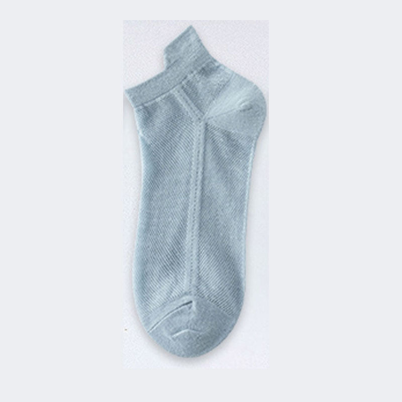 Breathable Mesh Ankle Socks for Women | Non-Blister Summer Candy Socks