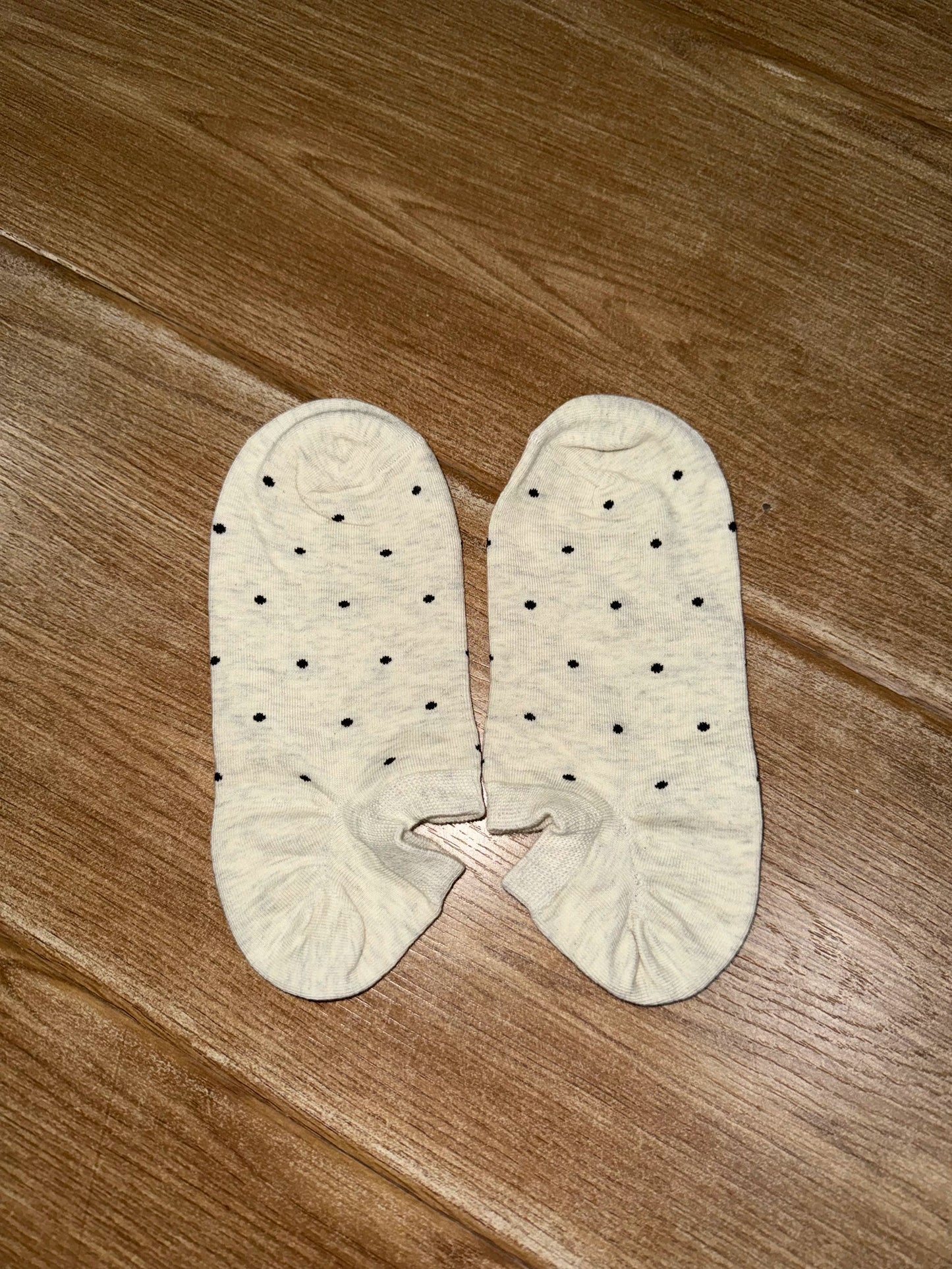 Polka Dot No Show Socks for Women | Breathable Cotton Low Cut