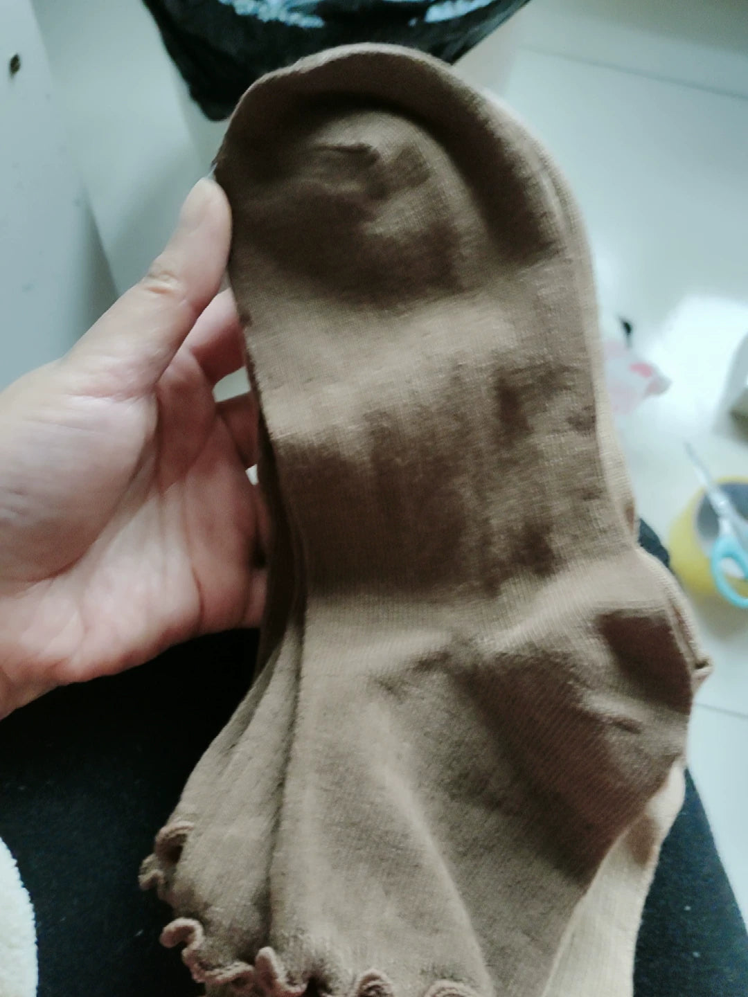Ruffled Crew Socks for Women | Vintage Cotton Mid-Calf Socks