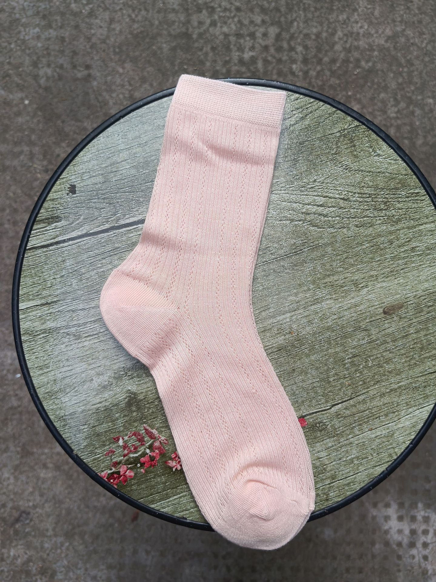 Women's Breathable Mesh Slouch Crew Socks | Thin Summer Solid Socks