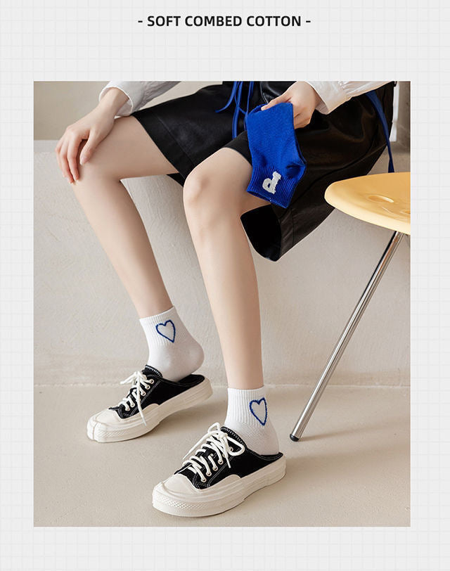 Trendy Ankle Socks for Women | Cotton Breathable Casual Summer Socks