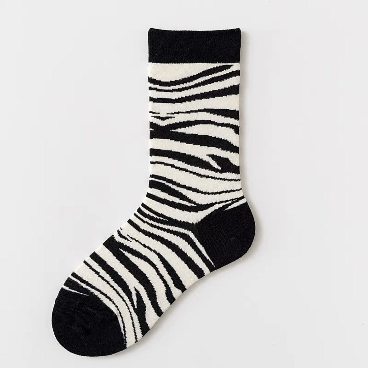 Cute Cartoon Novelty Crew Socks | Fun Patterned Cotton Socks for Women