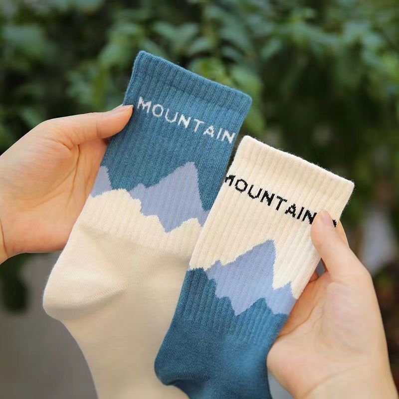Mismatched Novelty Crew Socks | Asymmetric Street Style Unisex