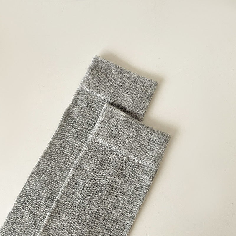 Ballet Slouch Crew Socks | Breathable Summer Mid-Calf for Women