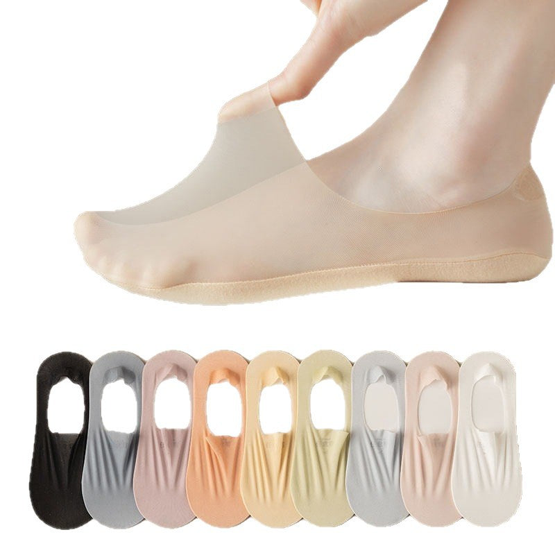 No Show Socks for Women | Non Slip Ultra Thin Invisible Socks