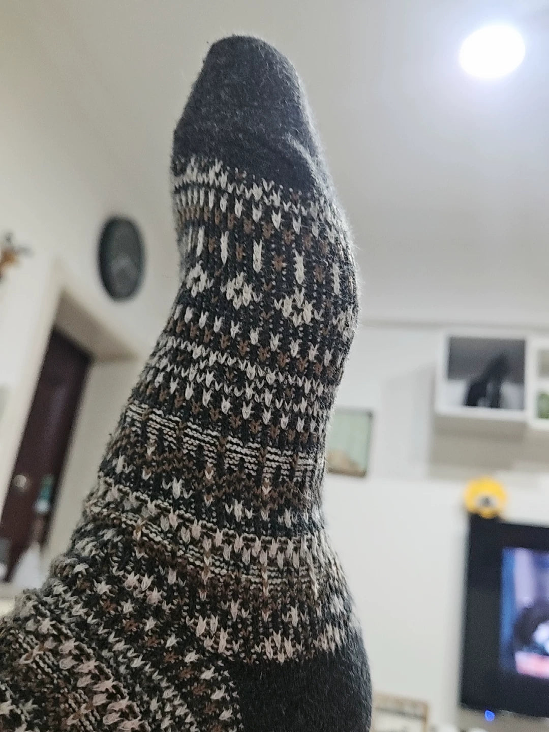 Trendy Checkered Unisex Crew Socks | Casual Breathable Cotton Socks