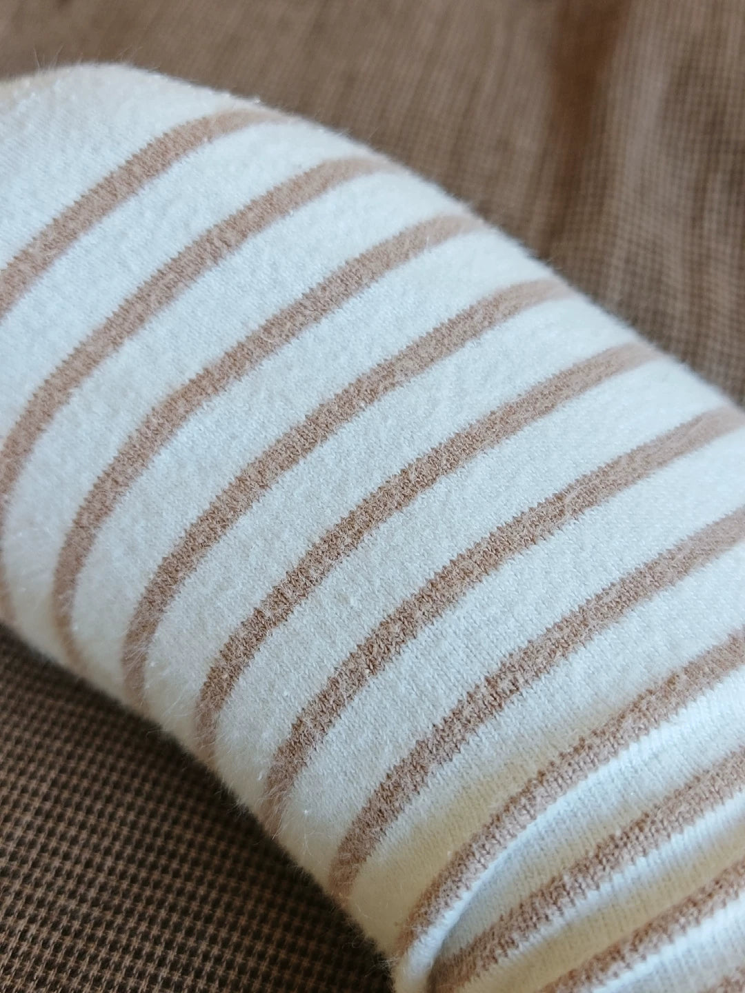 Striped Crew Socks for Women | Cotton Casual Athletic Mid-Calf Socks