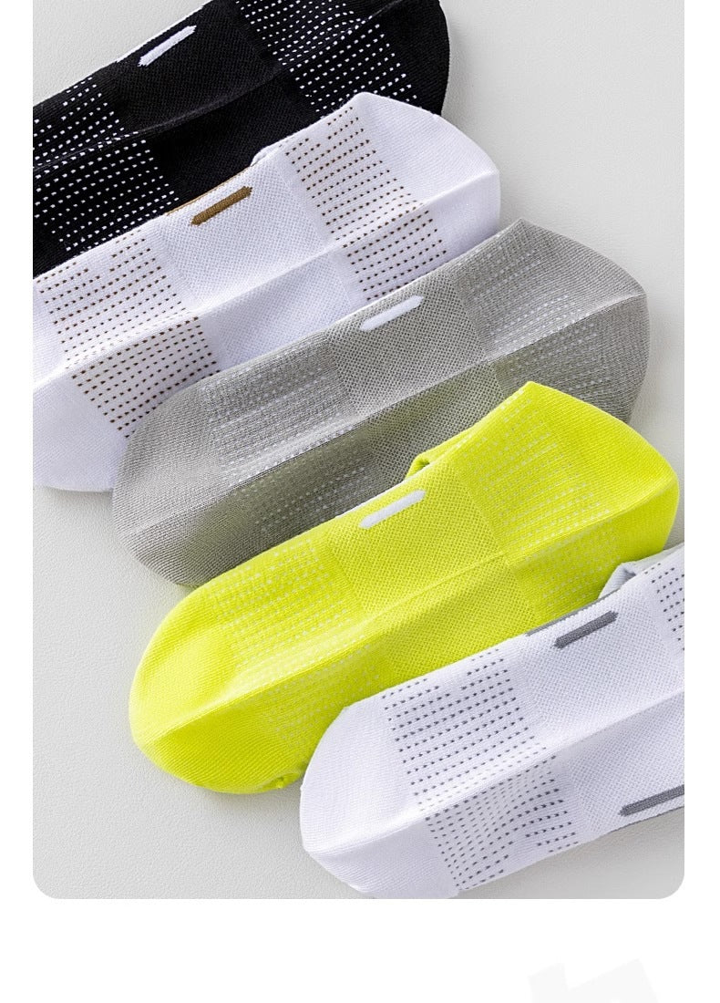 Breathable Mesh Men's Athletic Ankle Socks | Moisture Wicking