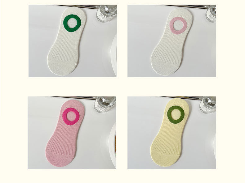 Cotton Non-Slip No-Show Socks for Women | Summer Invisible Socks