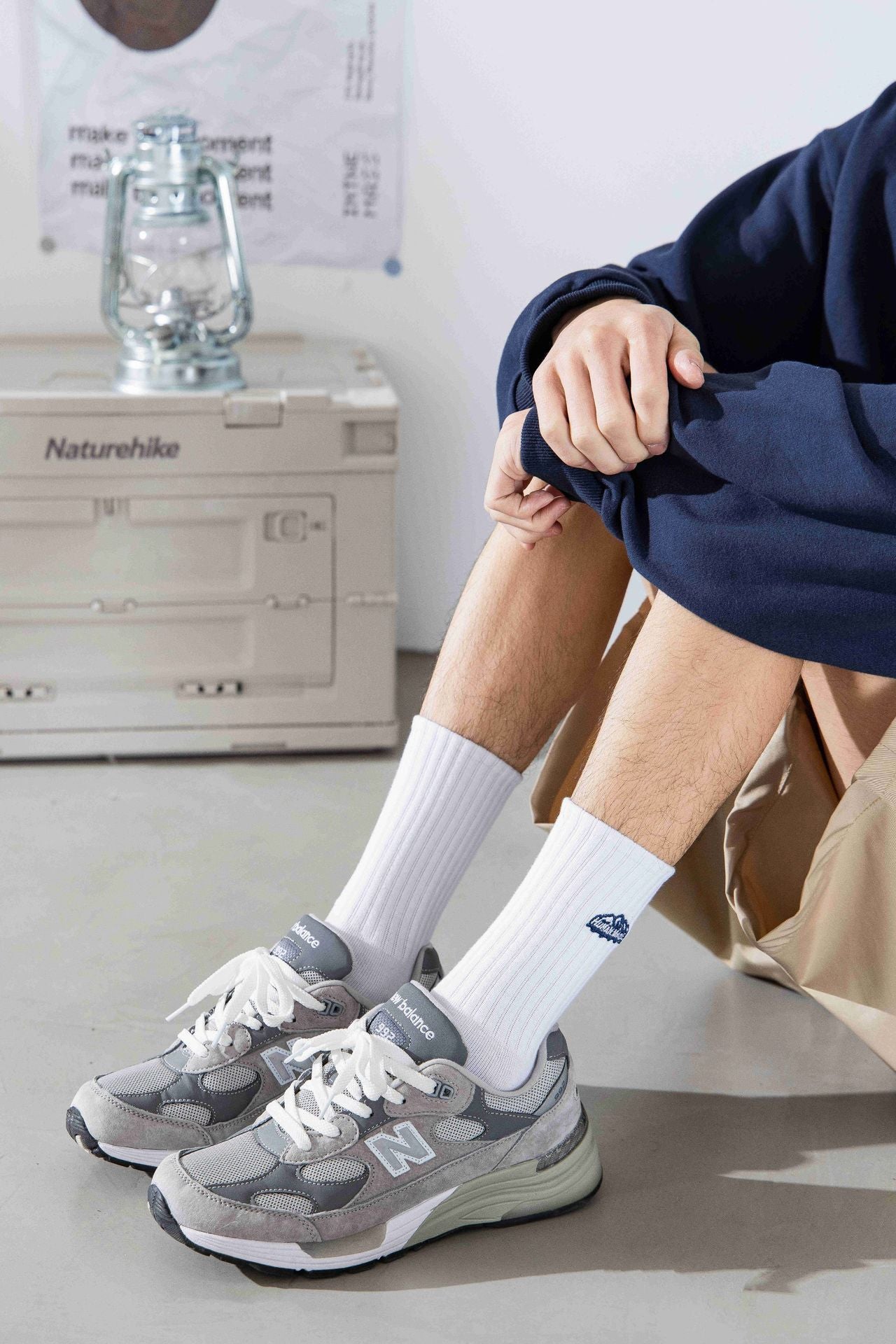 Unisex Cotton Crew Athletic Socks | Breathable Everyday Sports Socks