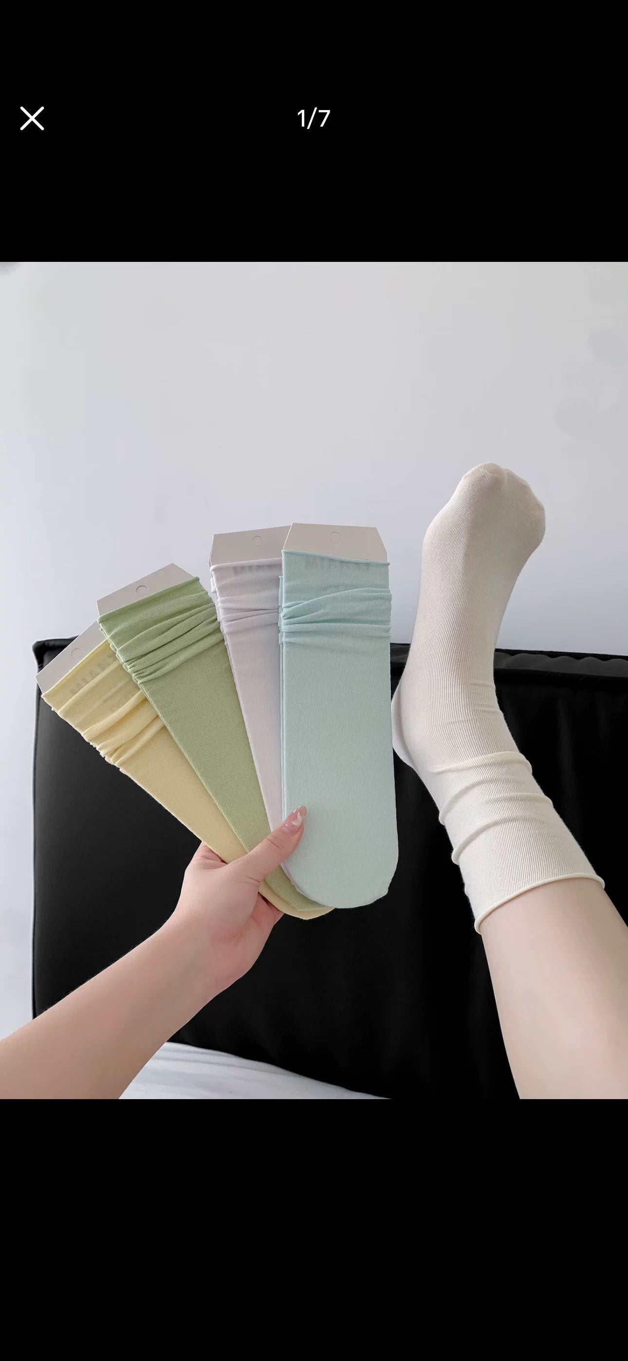 Ruffled Lace Crew Socks for Women | Sweet Lolita JK Fashion Socks