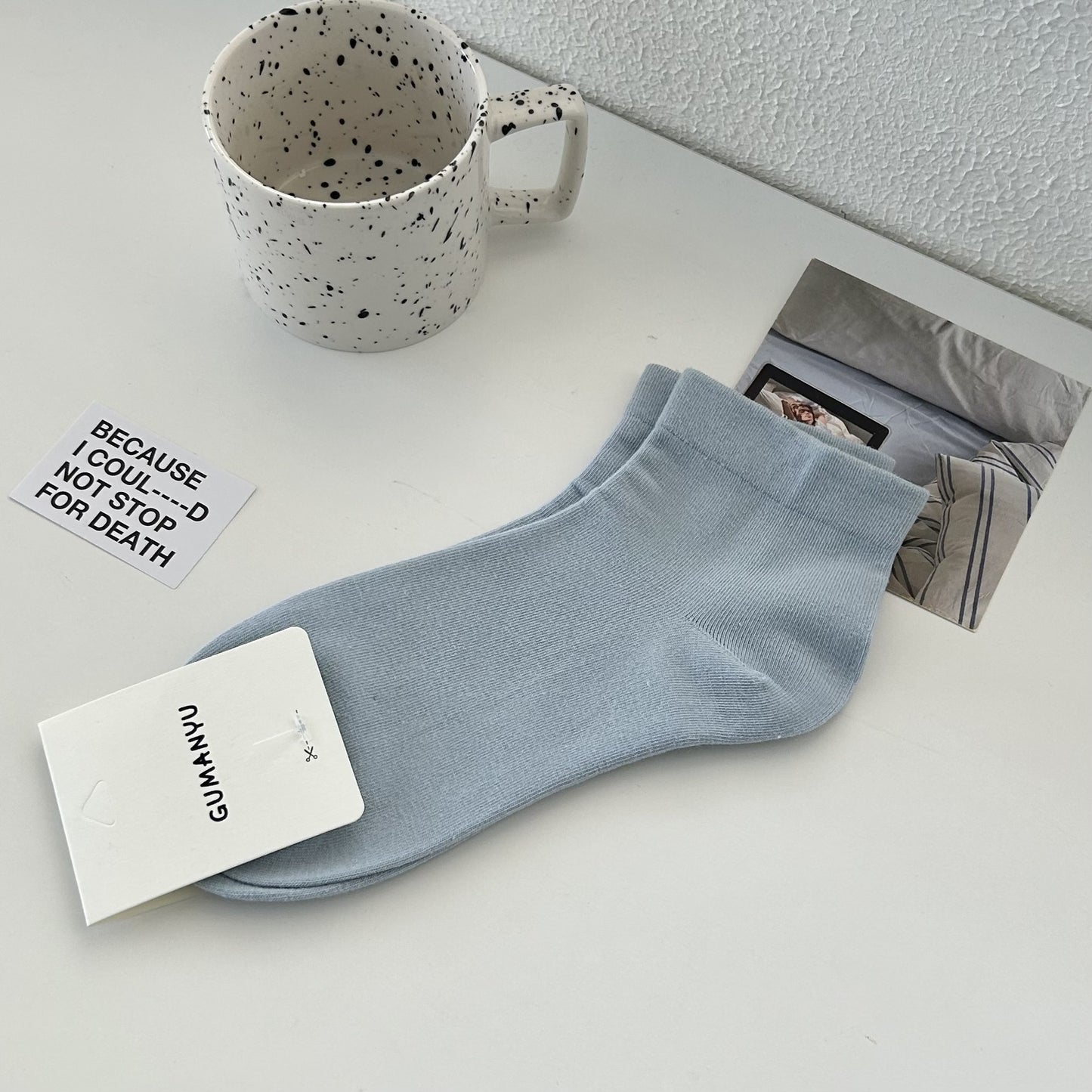 Loose Top Cotton Crew Socks | Maternity Postpartum Socks for Women