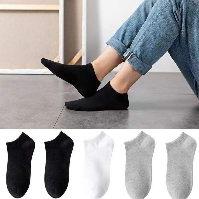 Breathable Solid No-Show Socks | Low Cut Unisex Everyday Socks
