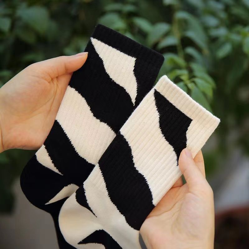 Mismatched Novelty Crew Socks | Asymmetric Street Style Unisex