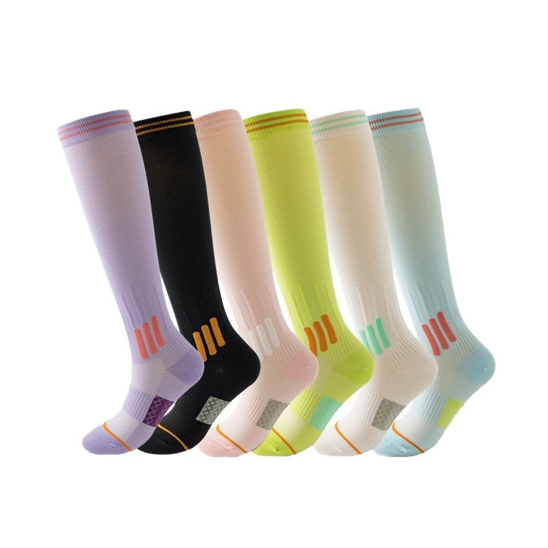 Women's Compression Calf Socks | Breathable Athletic Running Yoga Socks