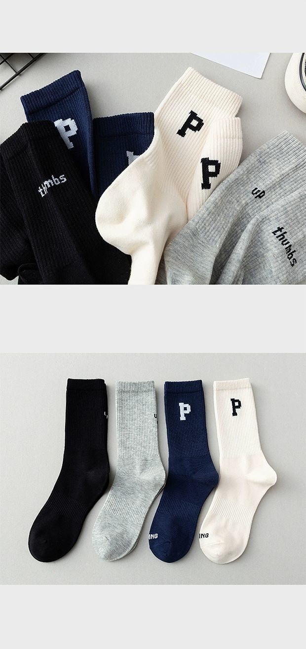 Breathable Cotton Crew Socks | Moisture Wicking Unisex Athletic Socks