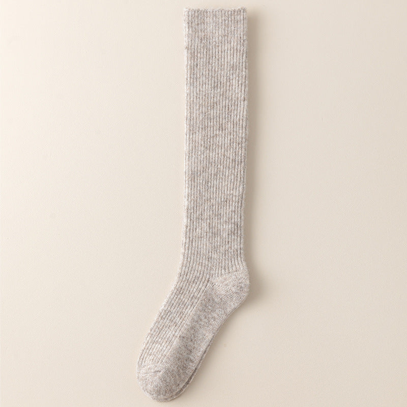 Warm Wool Knee High Socks | Thick Cozy Winter Socks for Women