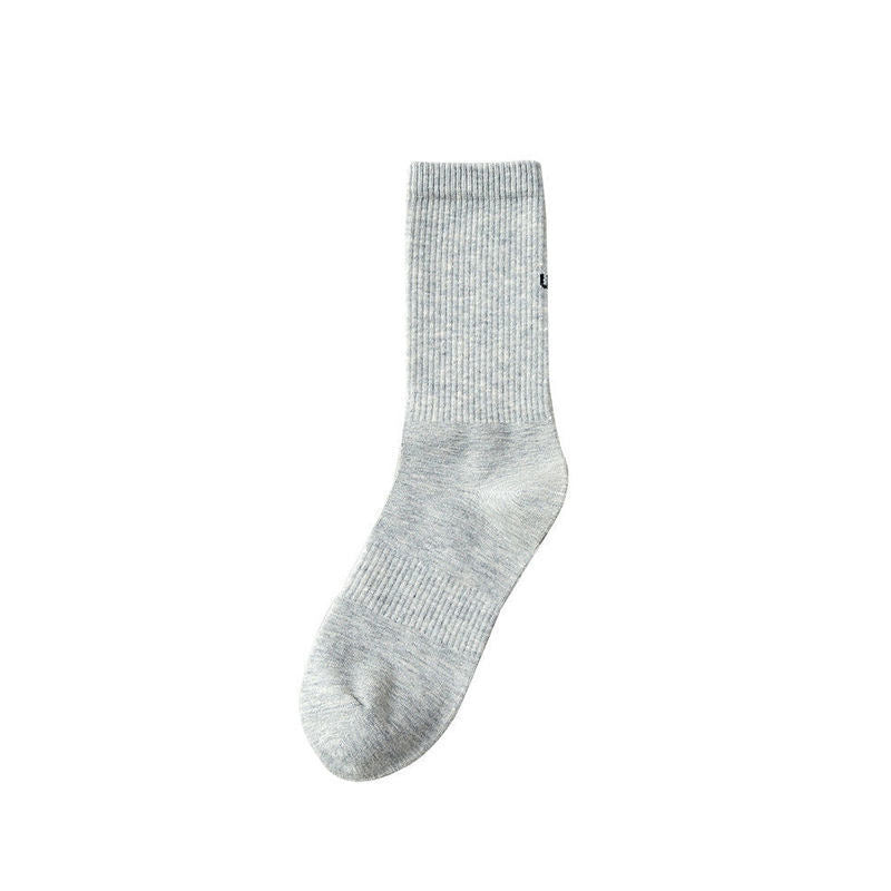 Breathable Cotton Crew Socks | Moisture Wicking Unisex Athletic Socks