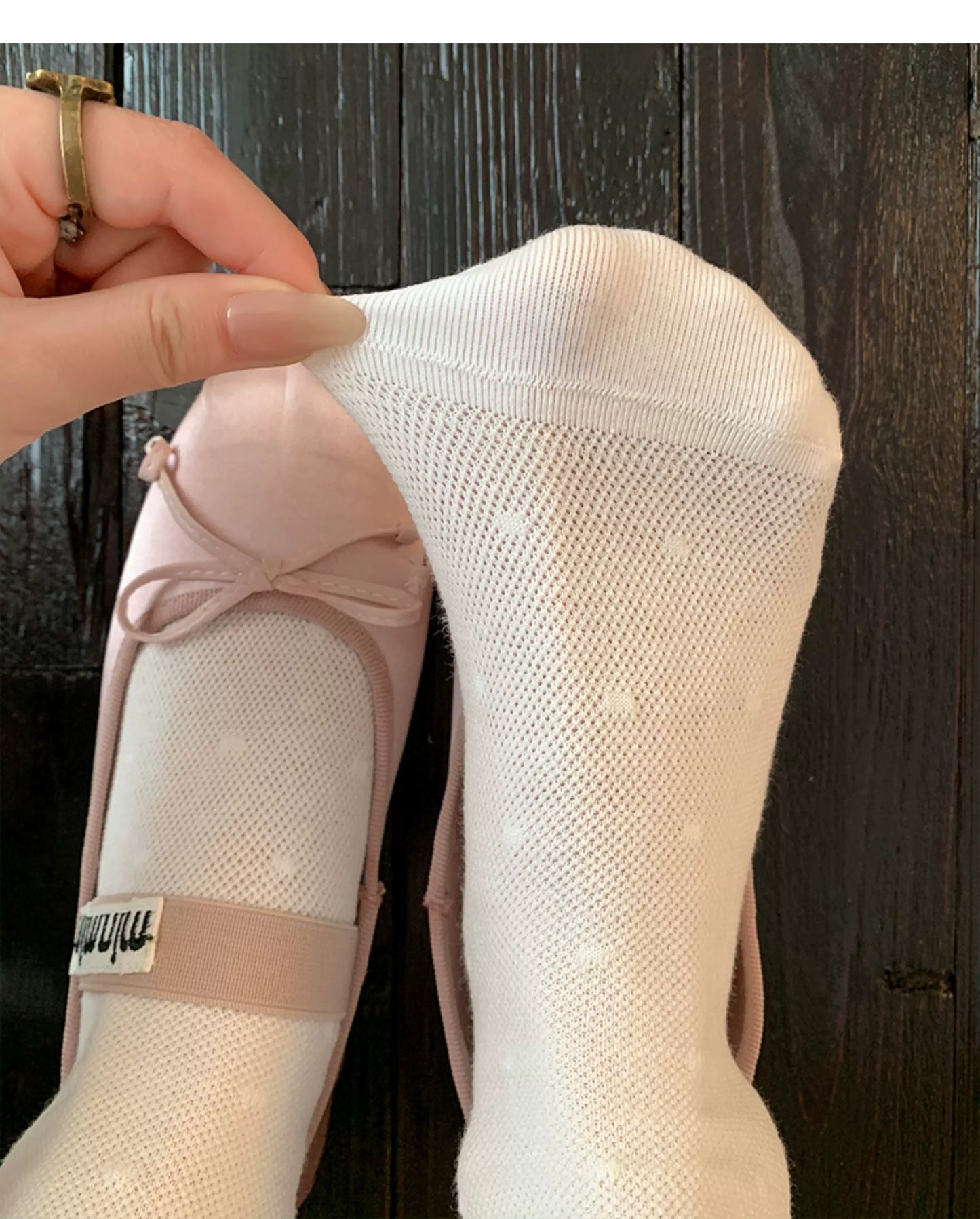 Ruffled Balletcore Crew Socks for Women | Breathable Summer Socks