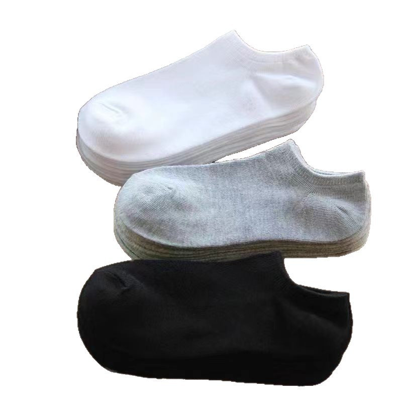 Breathable Solid No-Show Socks | Low Cut Unisex Everyday Socks