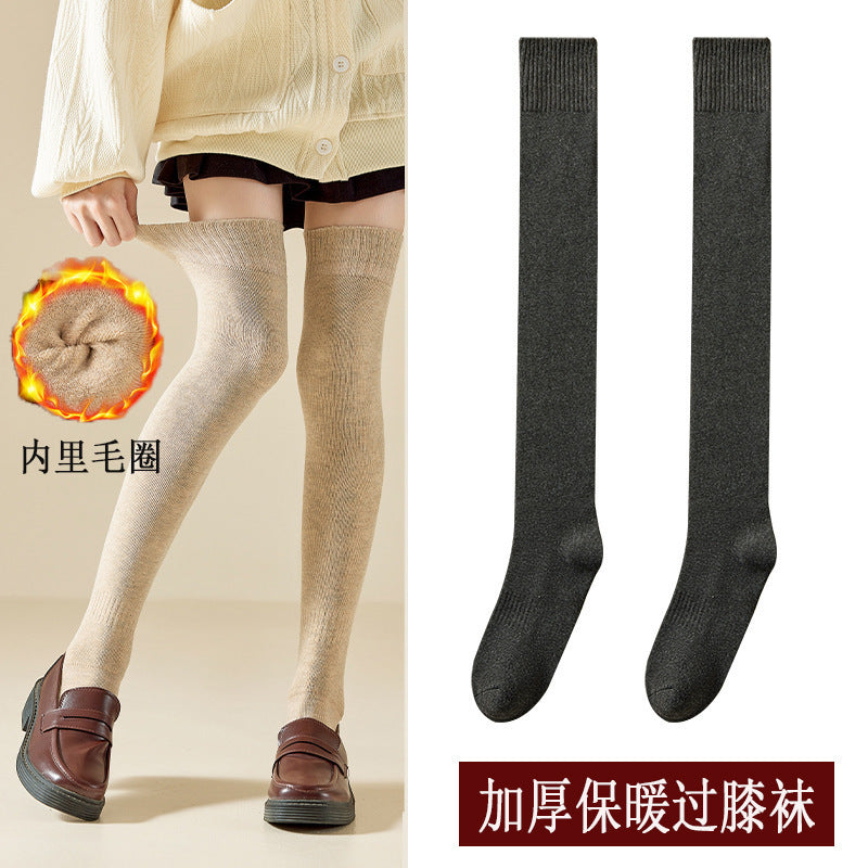Thick Compression Over-the-Knee Socks for Women