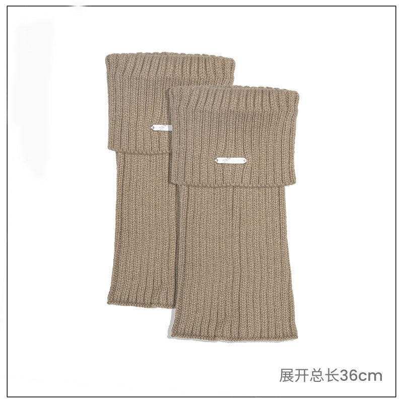 Thick Cozy Knit Leg Warmers for Women | Winter Boot Cuffs