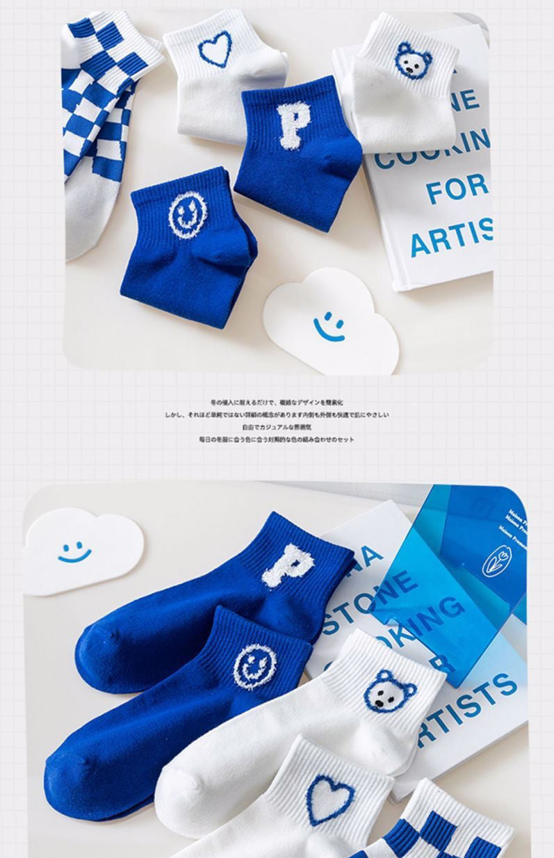 Trendy Ankle Socks for Women | Cotton Breathable Casual Summer Socks