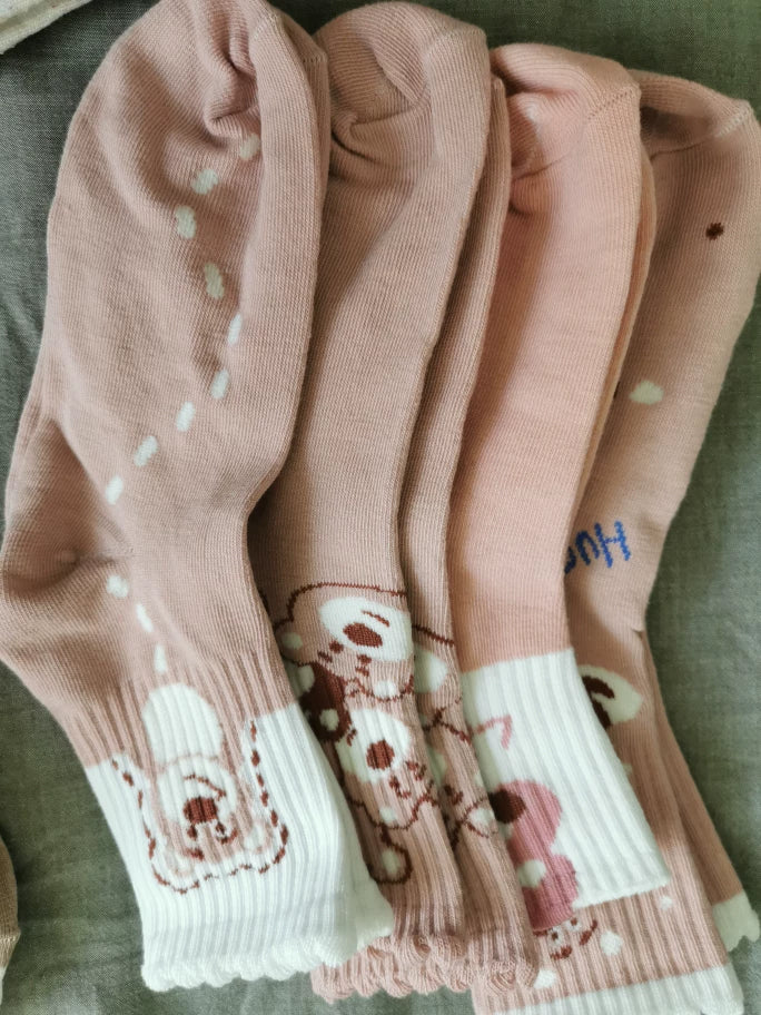 Cute Floral Ankle Socks for Women | Breathable Spring Summer Socks