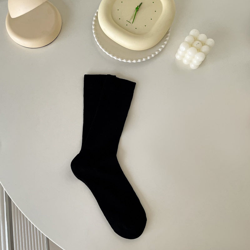 Ballet Slouch Crew Socks | Breathable Summer Mid-Calf for Women