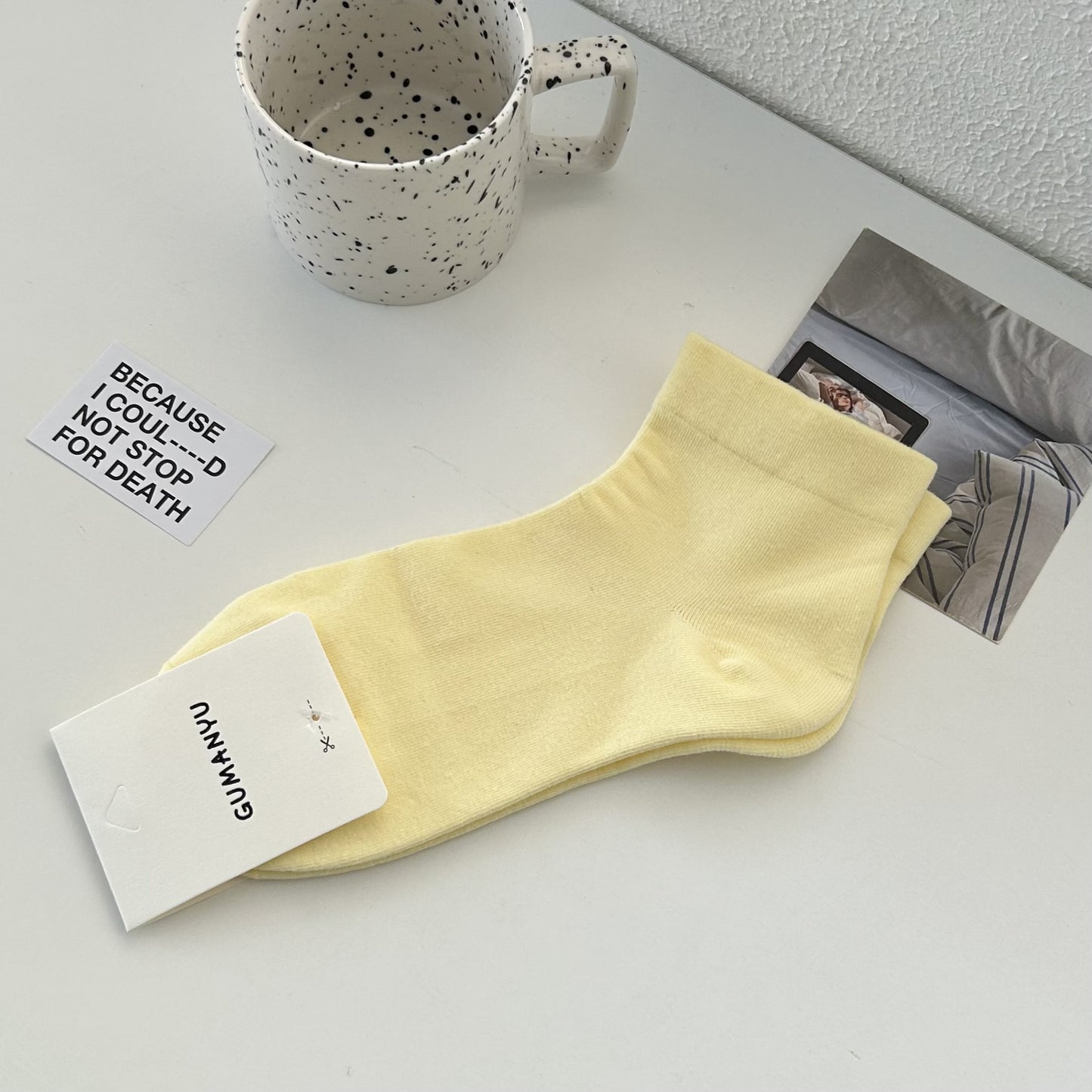 Loose Top Cotton Crew Socks | Maternity Postpartum Socks for Women
