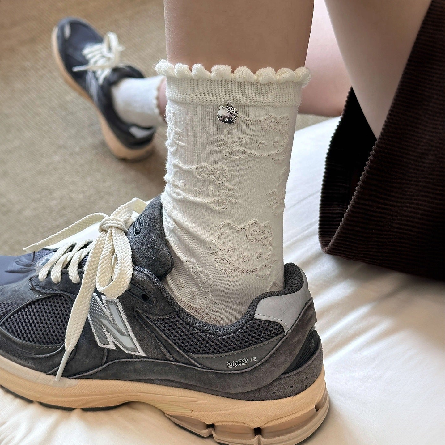 Cute Novelty Crew Socks for Women | Lightweight Cotton Socks