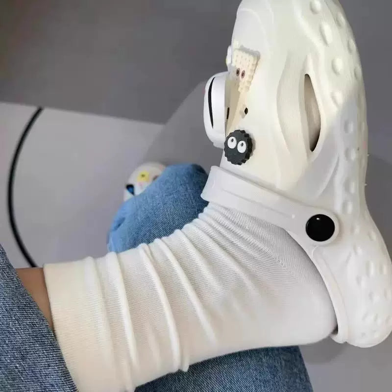 Women's Cotton Slouch Crew Socks | Soft Breathable Everyday Socks