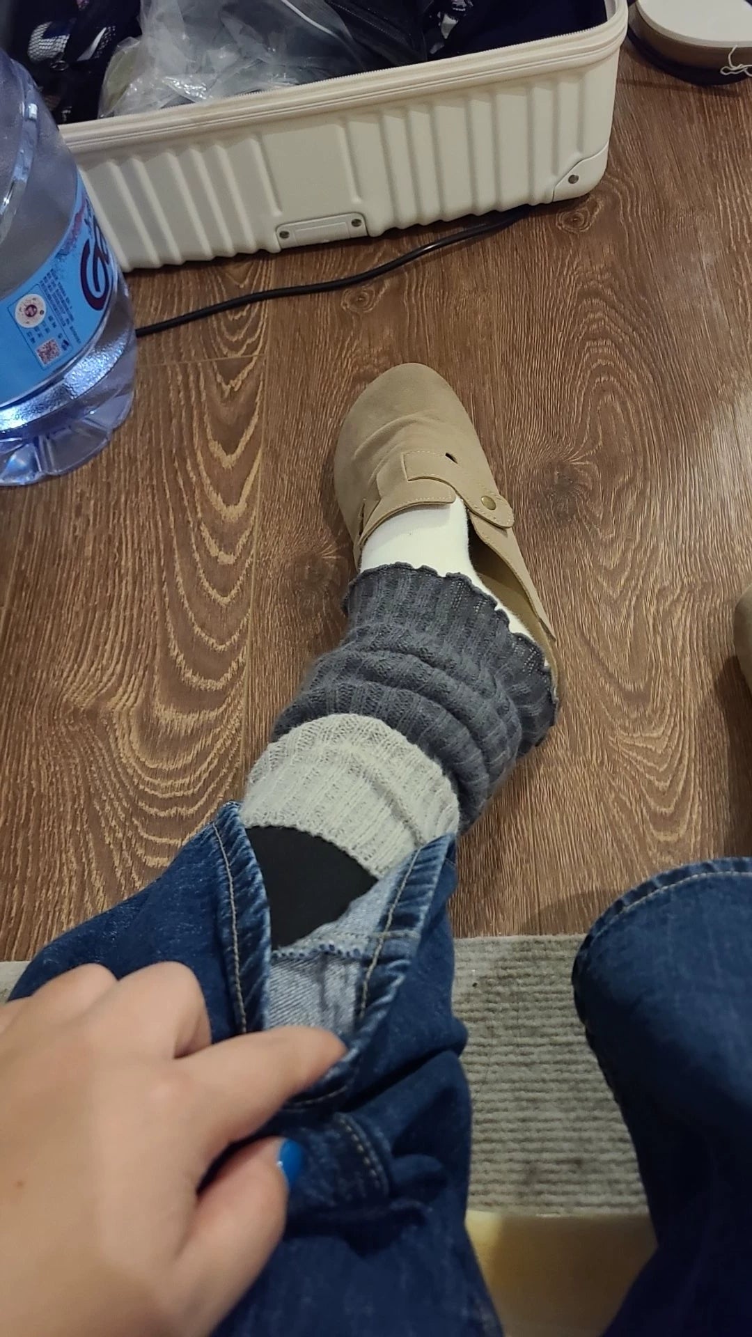 Cozy Bow Slouch Calf Socks | Warm Winter Leg Warmers for Women