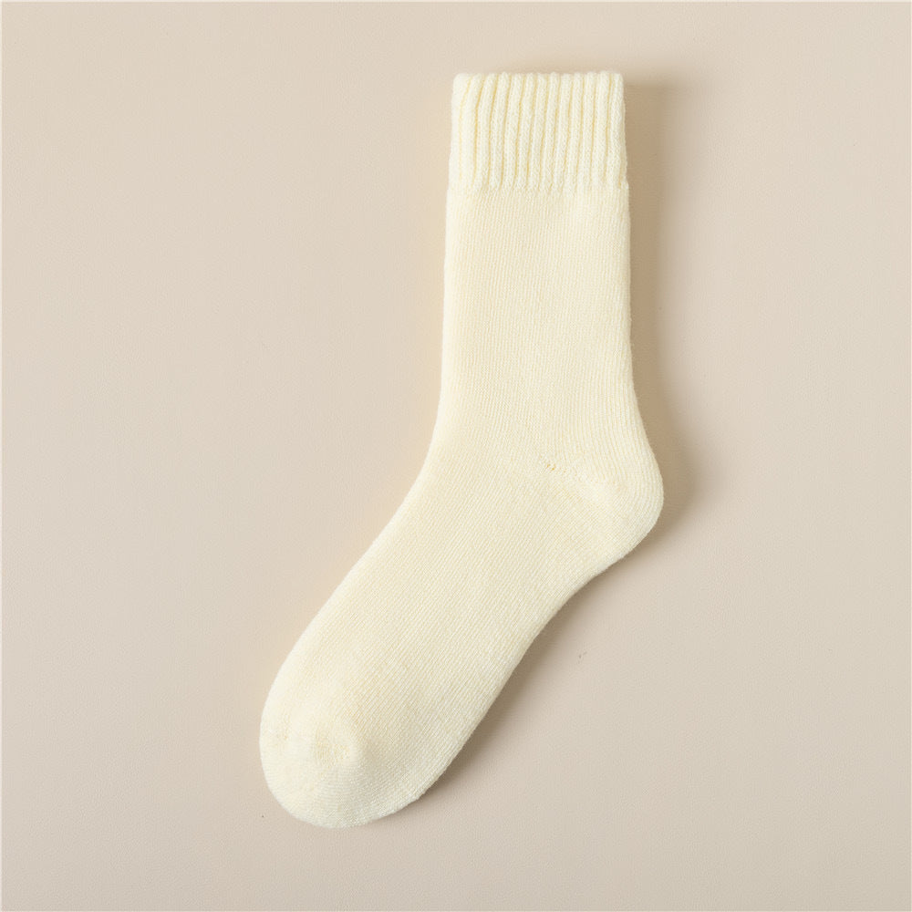 Women's Fleece Lined Cozy Socks | Thick Warm Winter Thermal Socks
