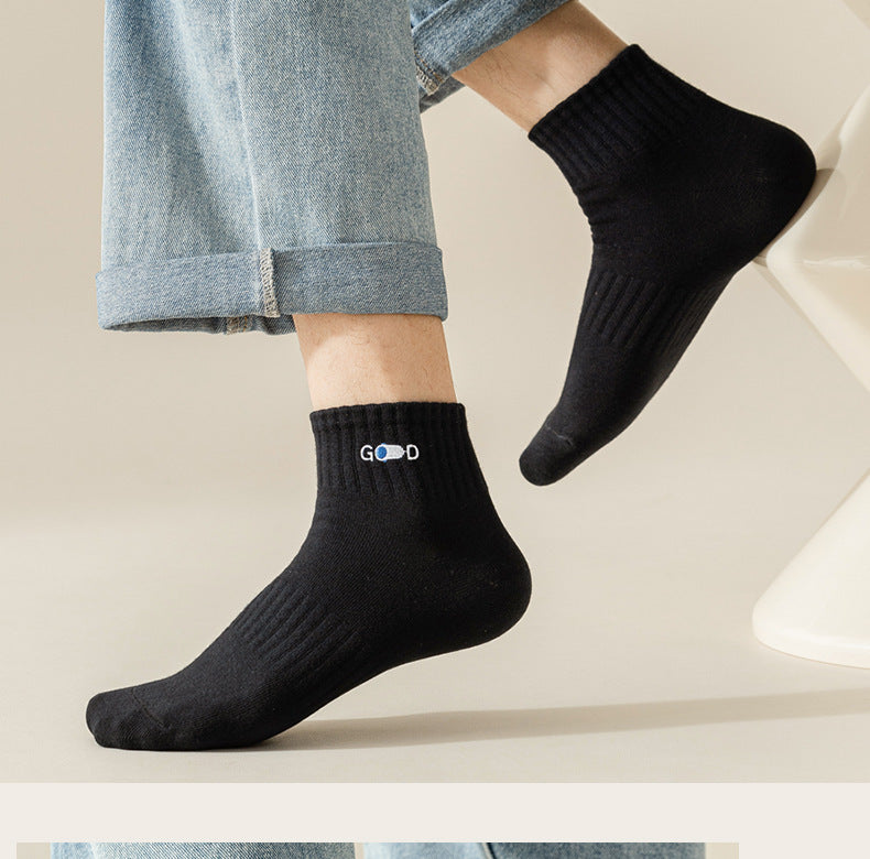 Breathable Athletic Ankle Socks | Moisture Wicking Cotton Sports Socks