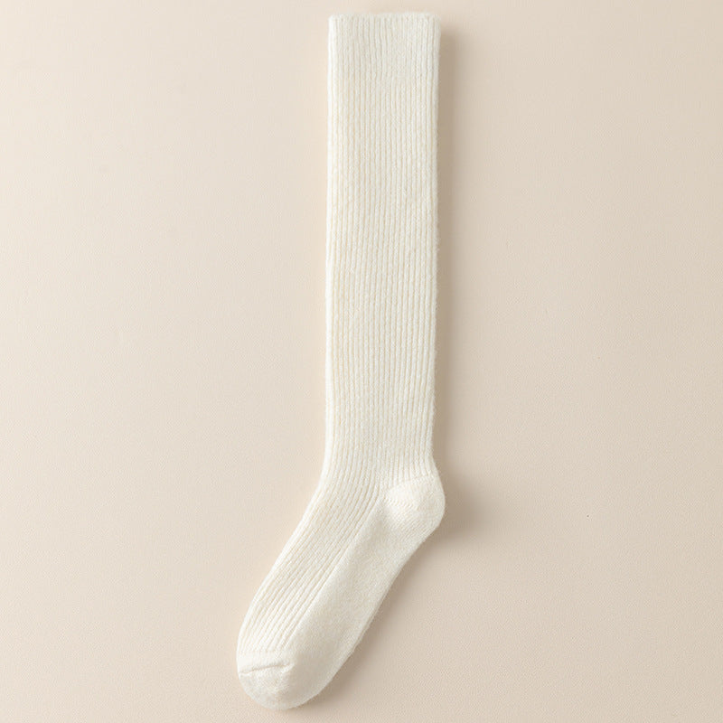 Warm Wool Knee High Socks | Thick Cozy Winter Socks for Women