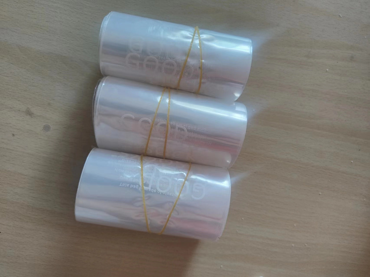 Clear PE Zipper Bags for Single Pair Socks Packaging