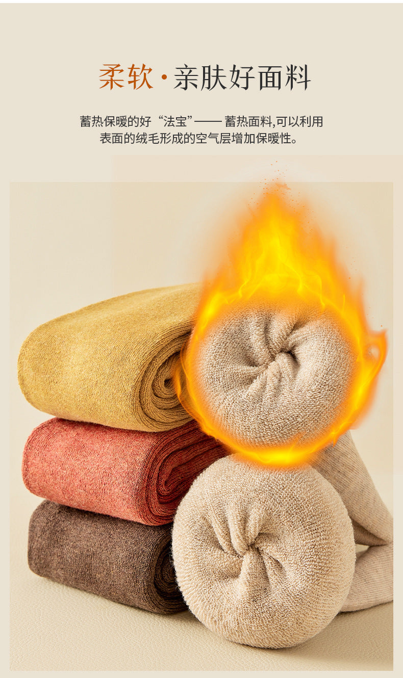 Warm Thick Over-the-Knee Cozy Socks for Women | Winter Thermal Fuzzy Socks