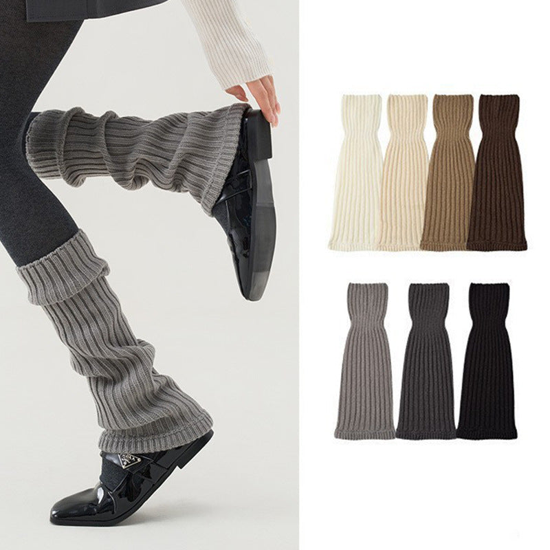 Cozy Knit Slouchy Leg Warmers for Women | Warm Winter Socks