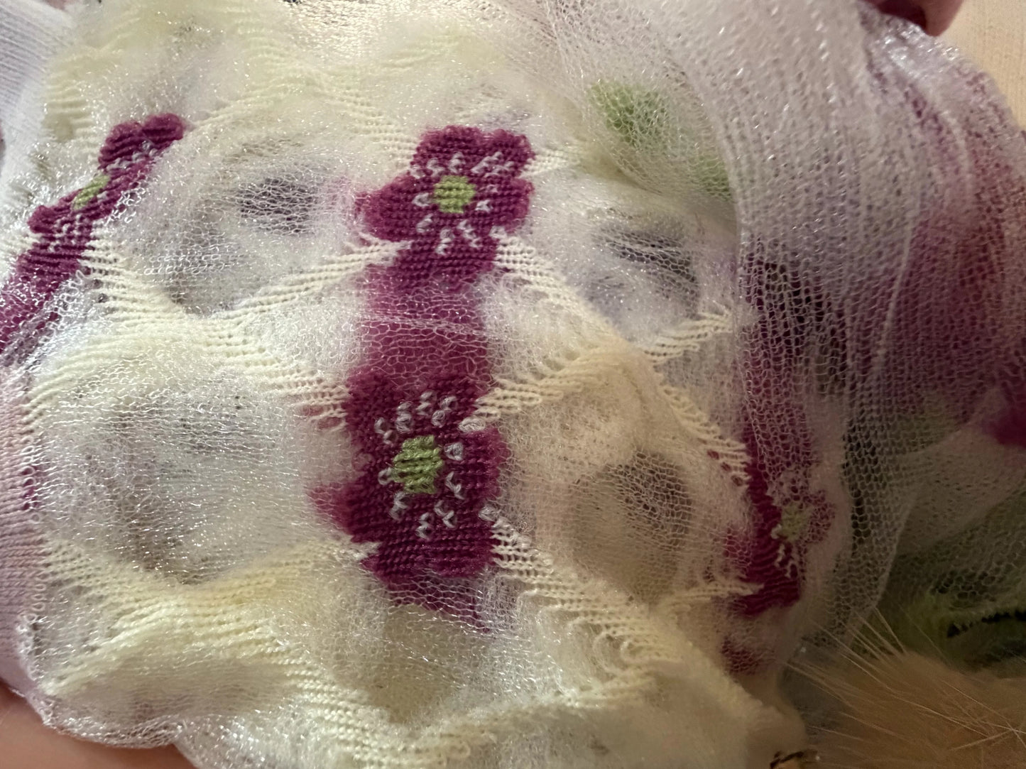 Sheer Floral Ankle Socks for Women | Breathable Thin Summer Socks