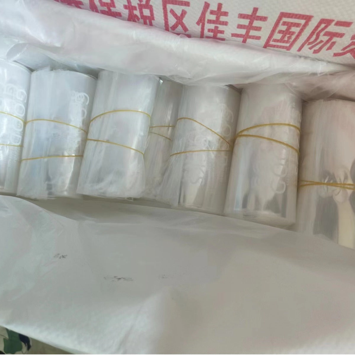 Clear PE Zipper Bags for Single Pair Socks Packaging
