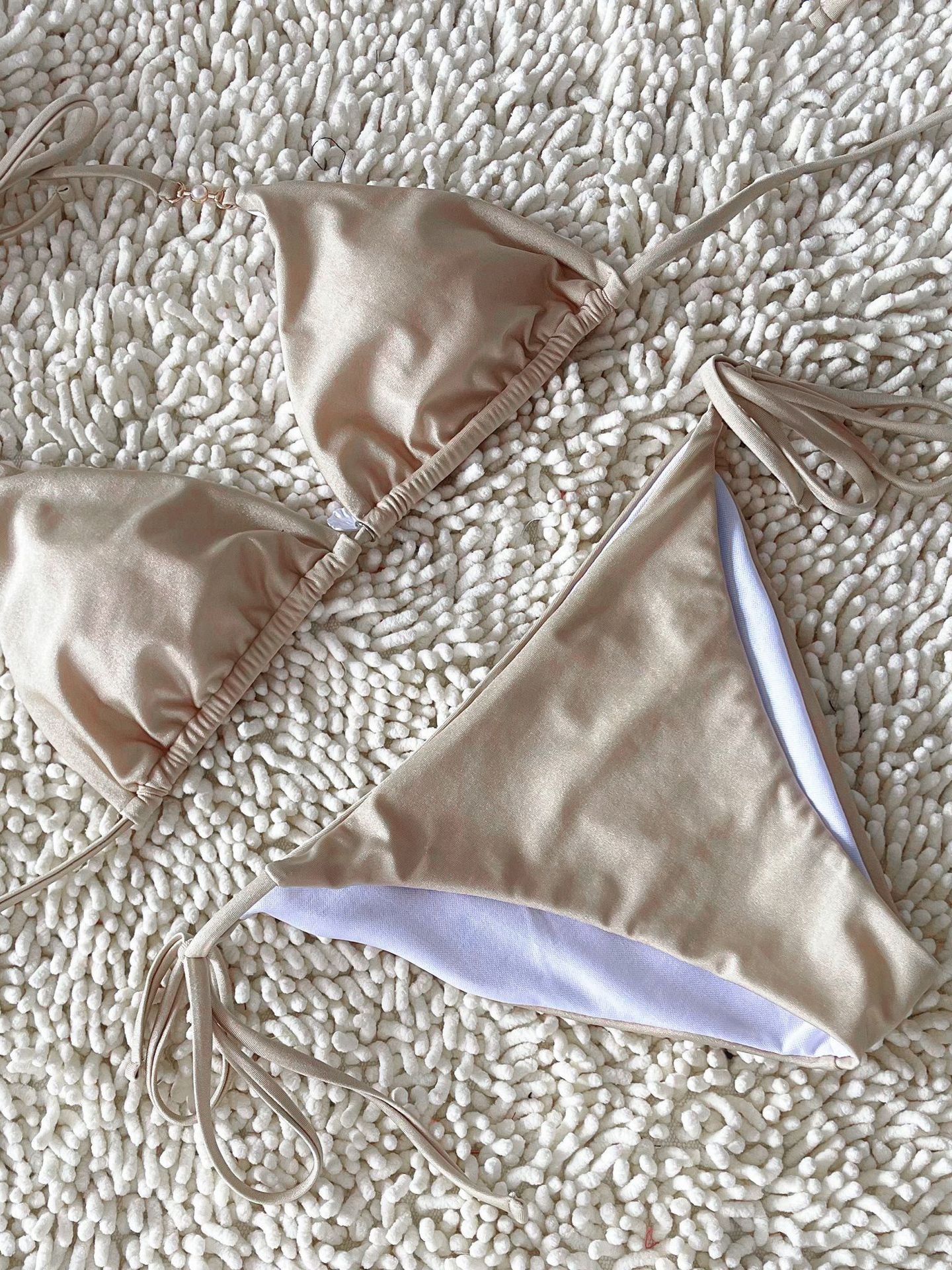 Halter Tie-Side Bikini Set | Sexy Women's Resort Swimwear